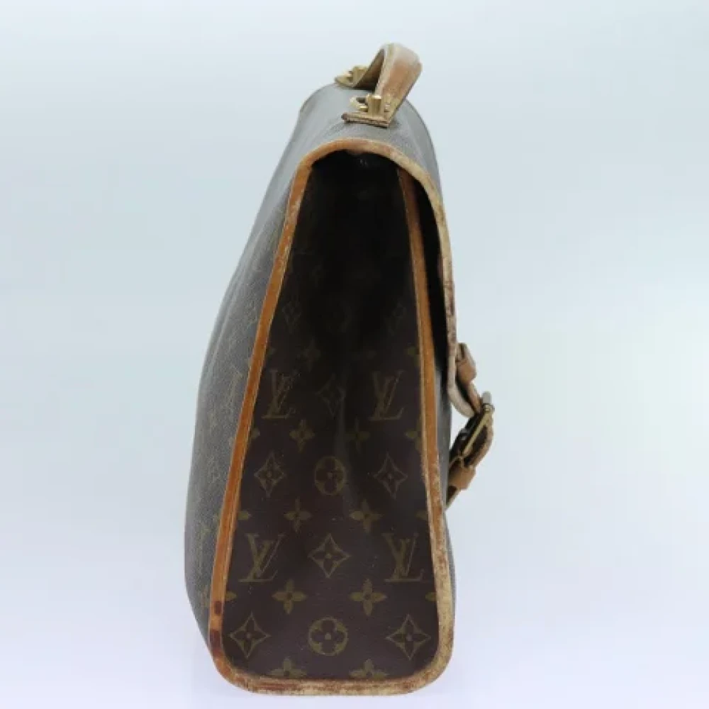 Louis Vuitton Vintage Pre-owned Canvas handbags Brown Dames