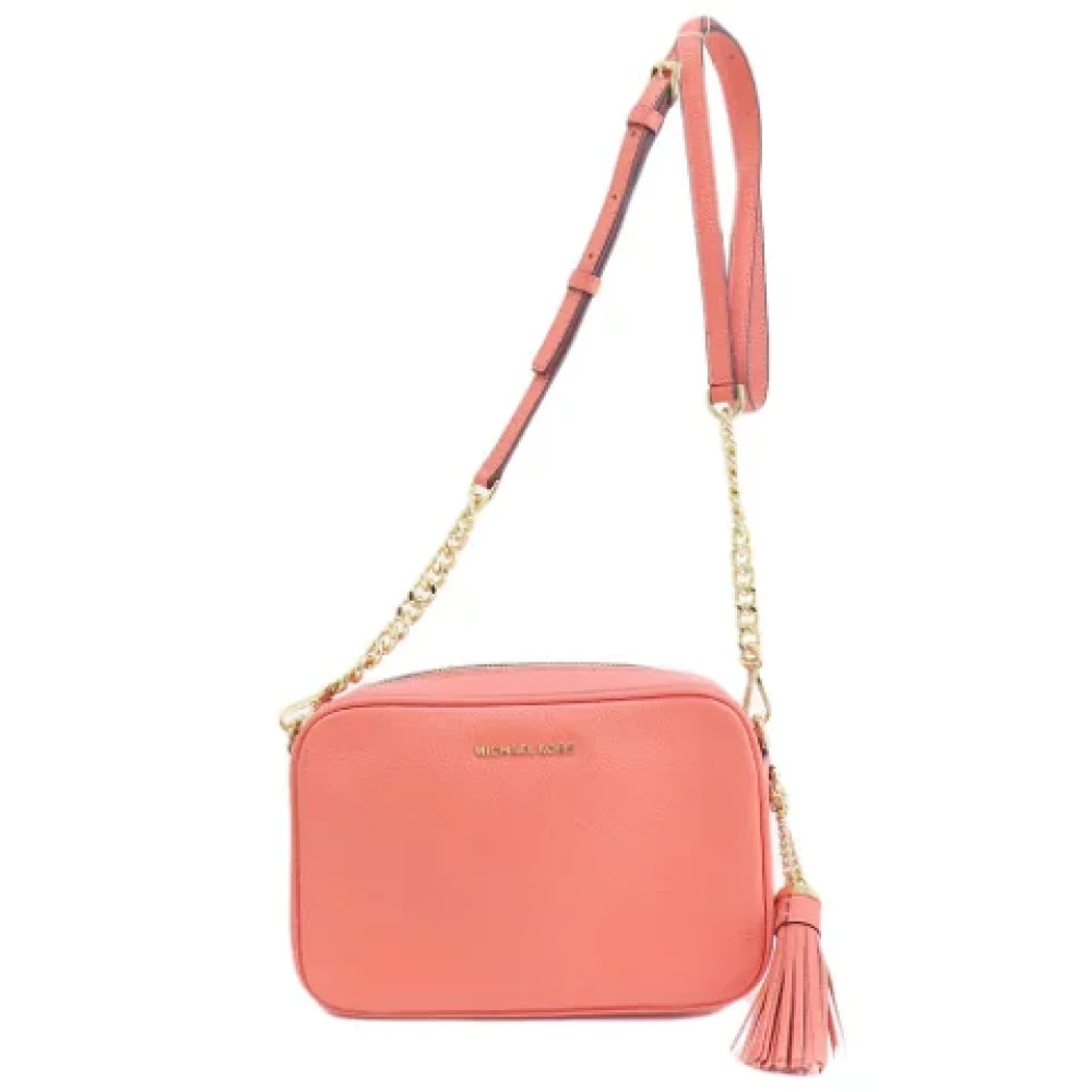 Michael Kors Pre-owned Leather shoulder-bags Pink Dames
