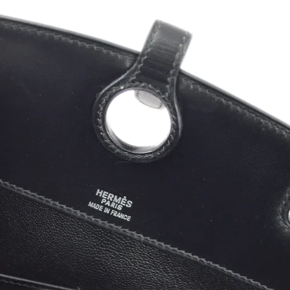 Hermès Vintage Pre-owned Fabric handbags Black Dames