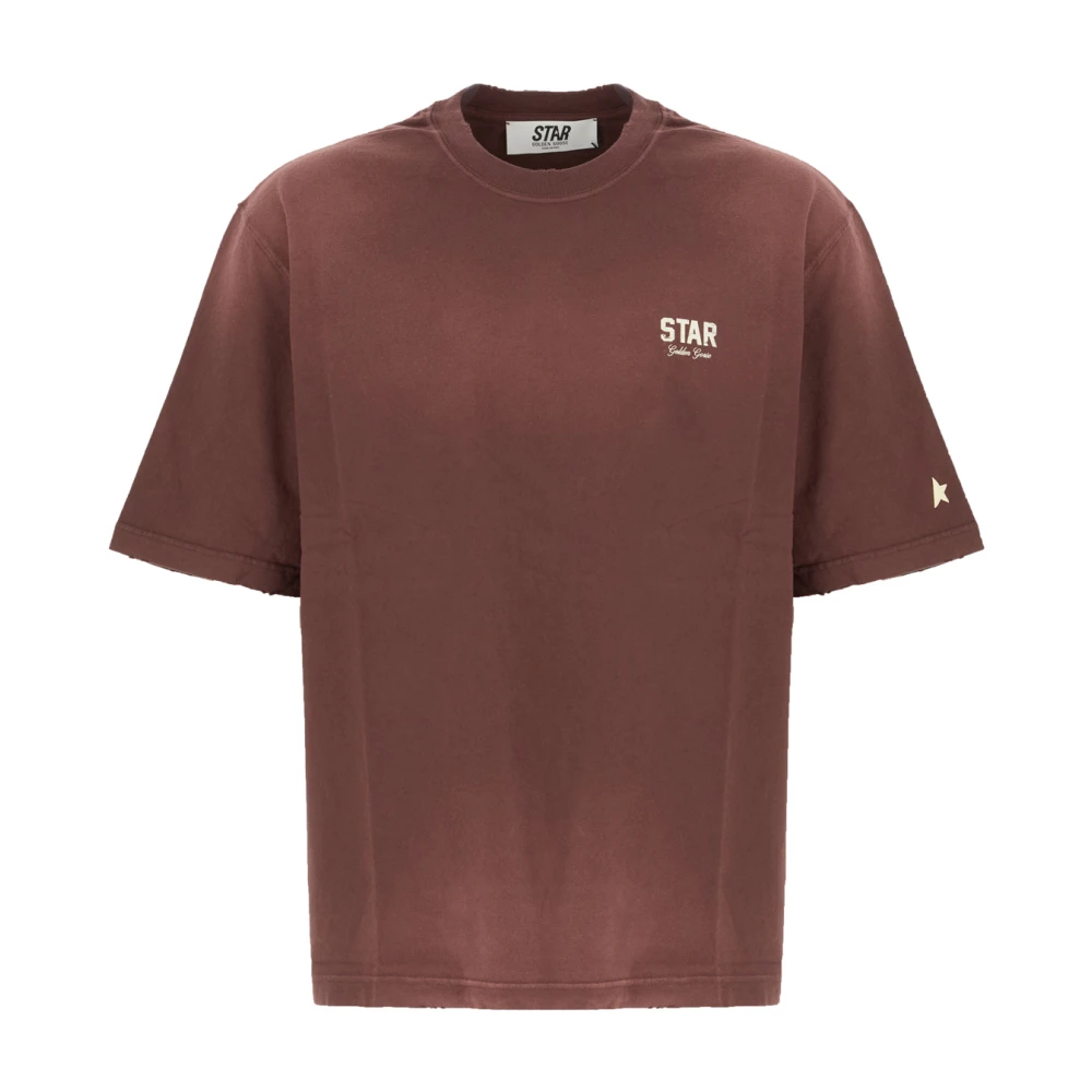 Golden Goose Hombre Rojo Camisetas, Talla: M