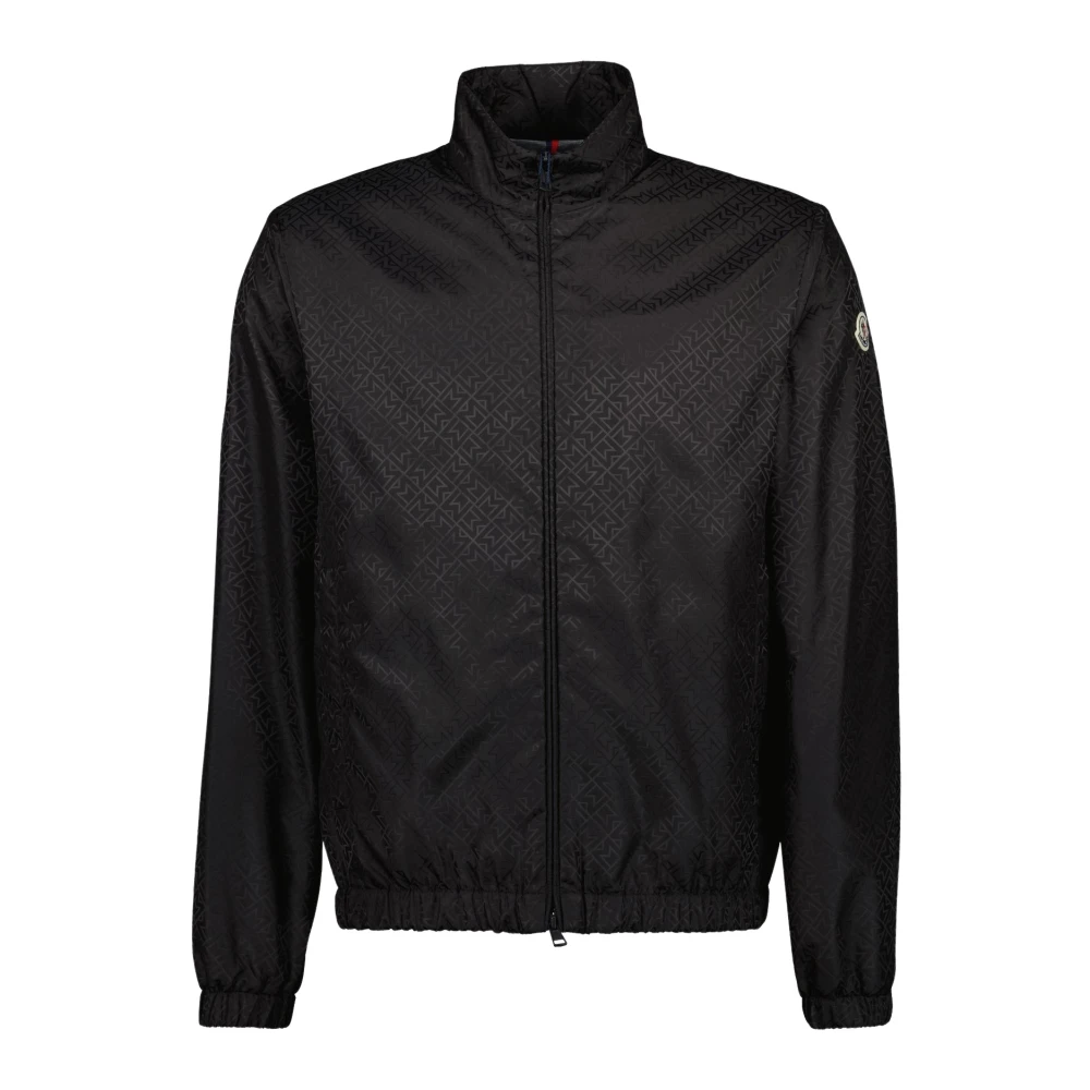 Moncler Black Light Jackets, Male, M, Vanoise Windbreaker