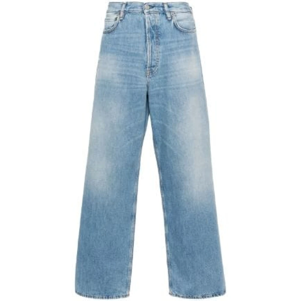 Acne Studios Vintage Loose Fit Jeans Blue Dames