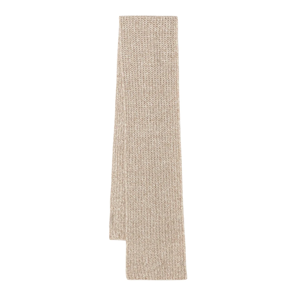 Marc O'polo Damen Marrone Strickschal "Aus Bio-Baumwoll-Mix Mit Alpakawolle", Beige (Light Braun), Obermaterial: 49% Baumwolle, 24% Polyamid, 22% Alpaka, - Image 3