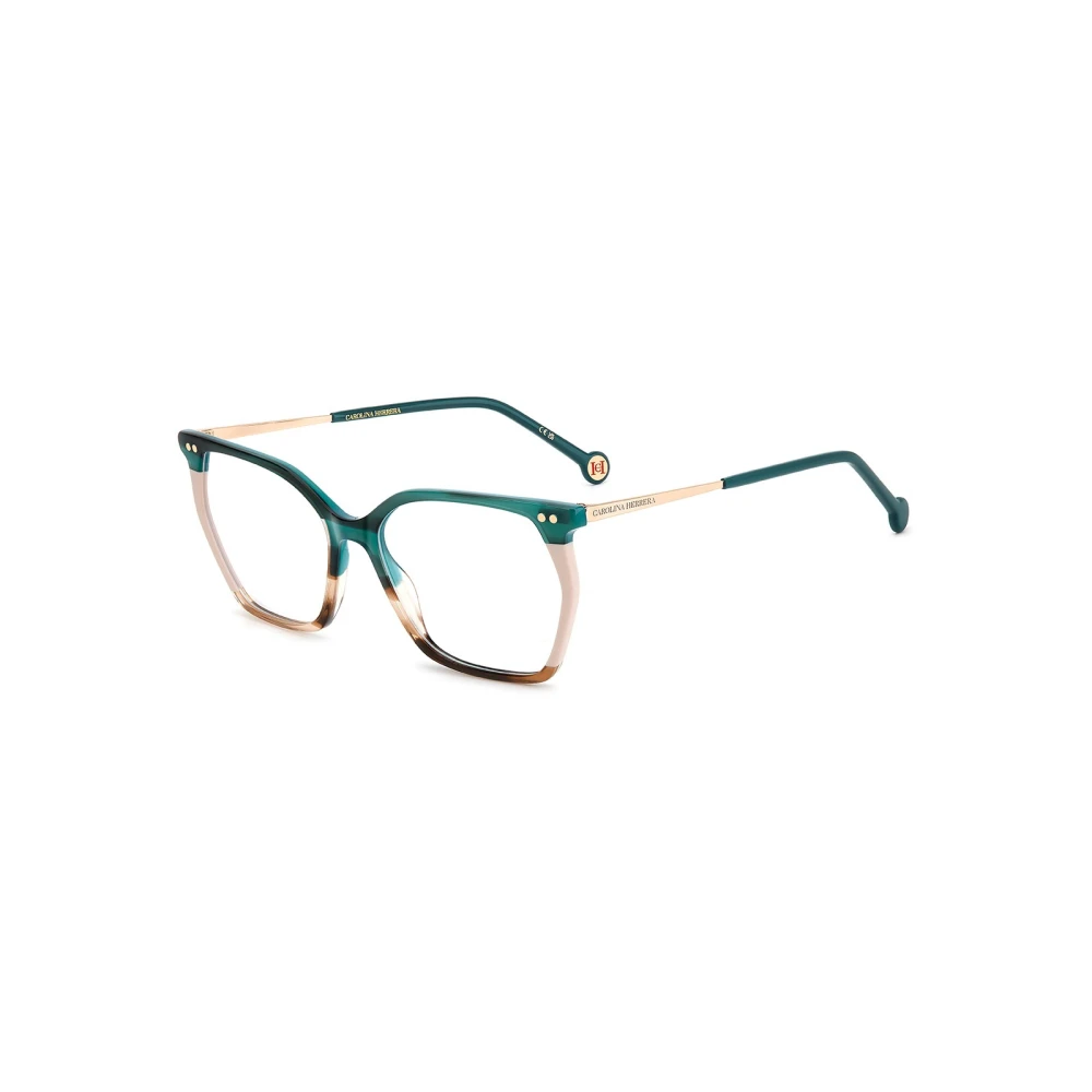 Carolina Herrera Women's Green Glasses, 54 Mm, Optical Frame