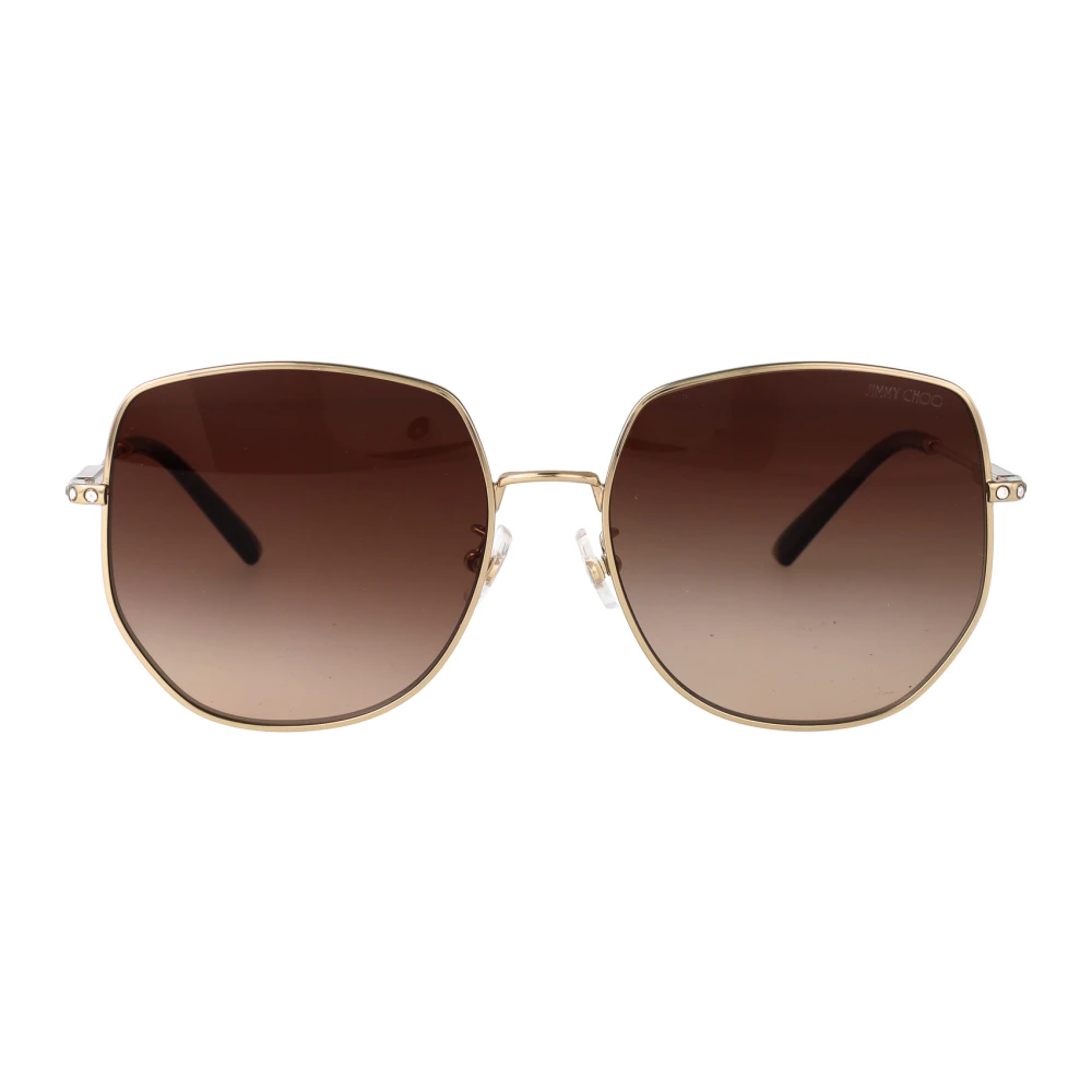 Jimmy Choo Women's Yellow Sunglasses,, Chic Sunglasses With Style 0Jc4006bd Medium
