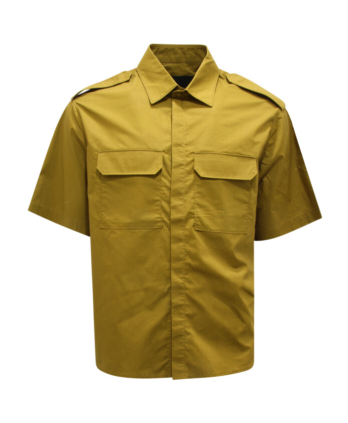 losse-fit-shirt-groen-zuur-poplin
