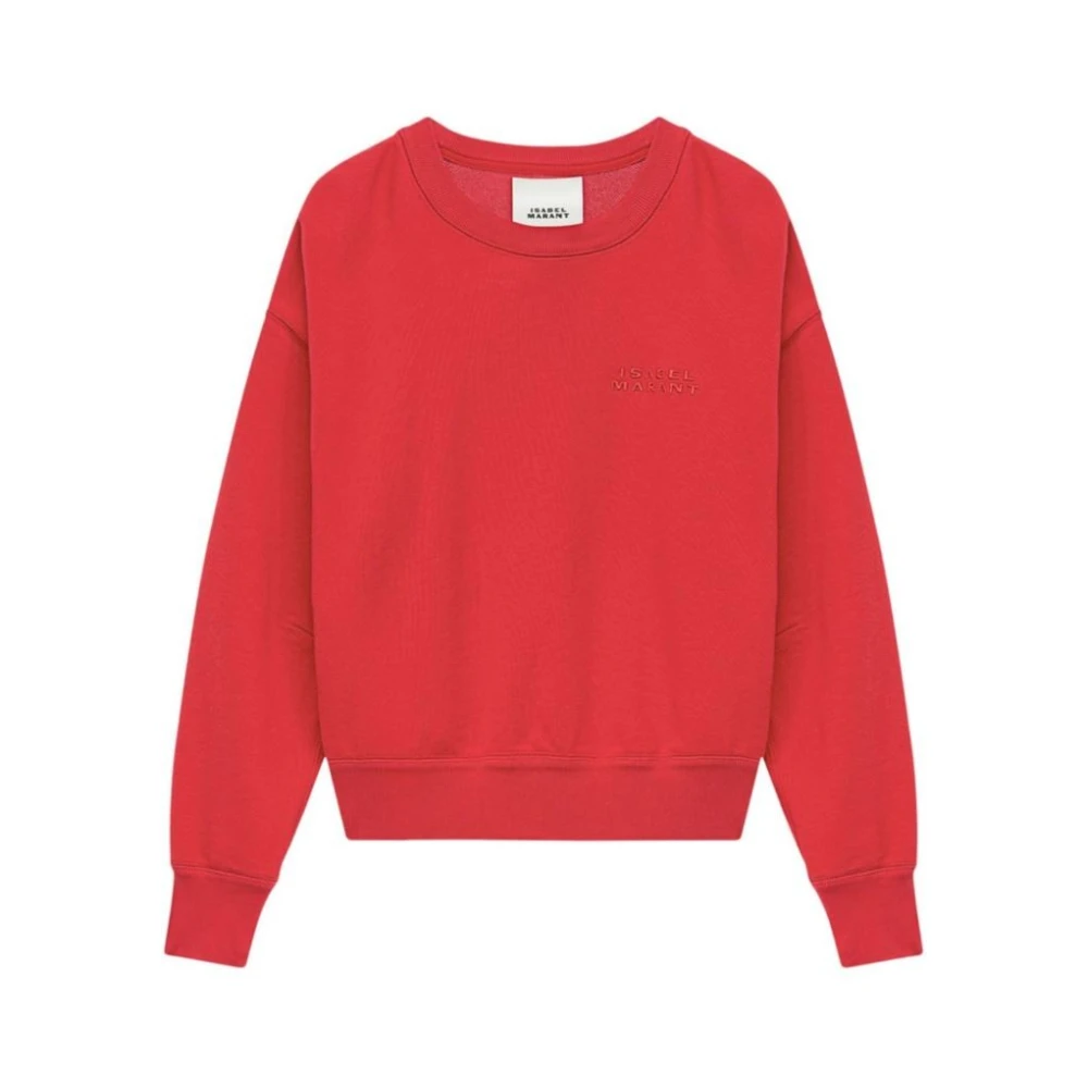 Isabel marant Rode Shad Sweatshirt Red Dames