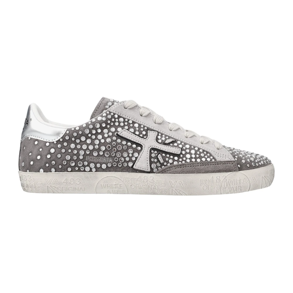 Premiata Women's Gray Sneakers, 5 Uk, Stevend 7850