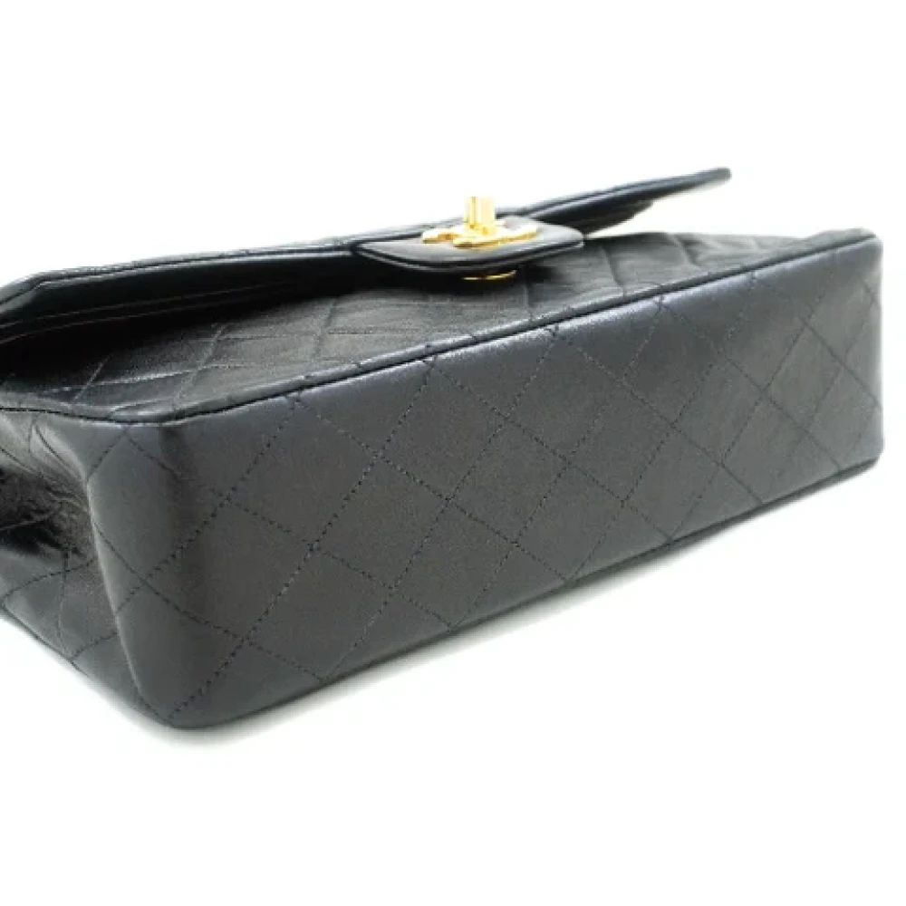 Chanel Vintage Pre-owned Leather chanel-bags Black Dames