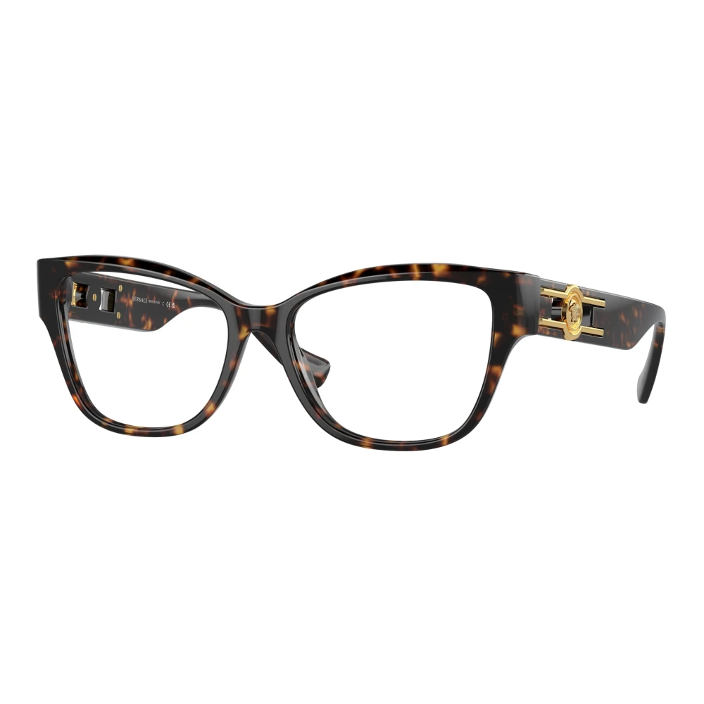 Versace Women's Transparent Woman Ve3347 108 Optical Frames Acetate Turtle Pillow Normal - Image 2