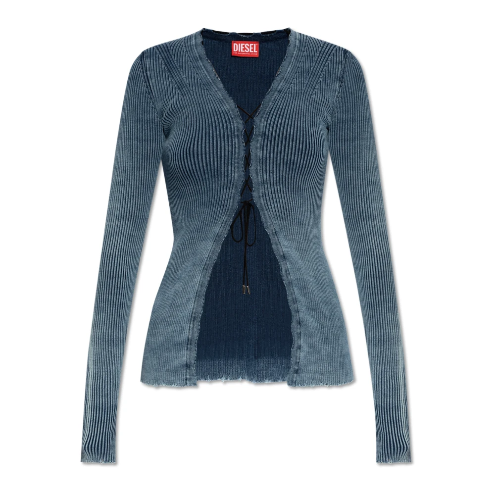 Diesel Gestreepte top M-Acerata Blue Dames
