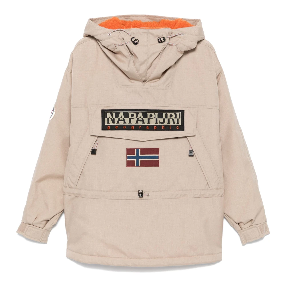 Napapijri Vintage Beige Mink Ski Jacket 1993 Beige Heren