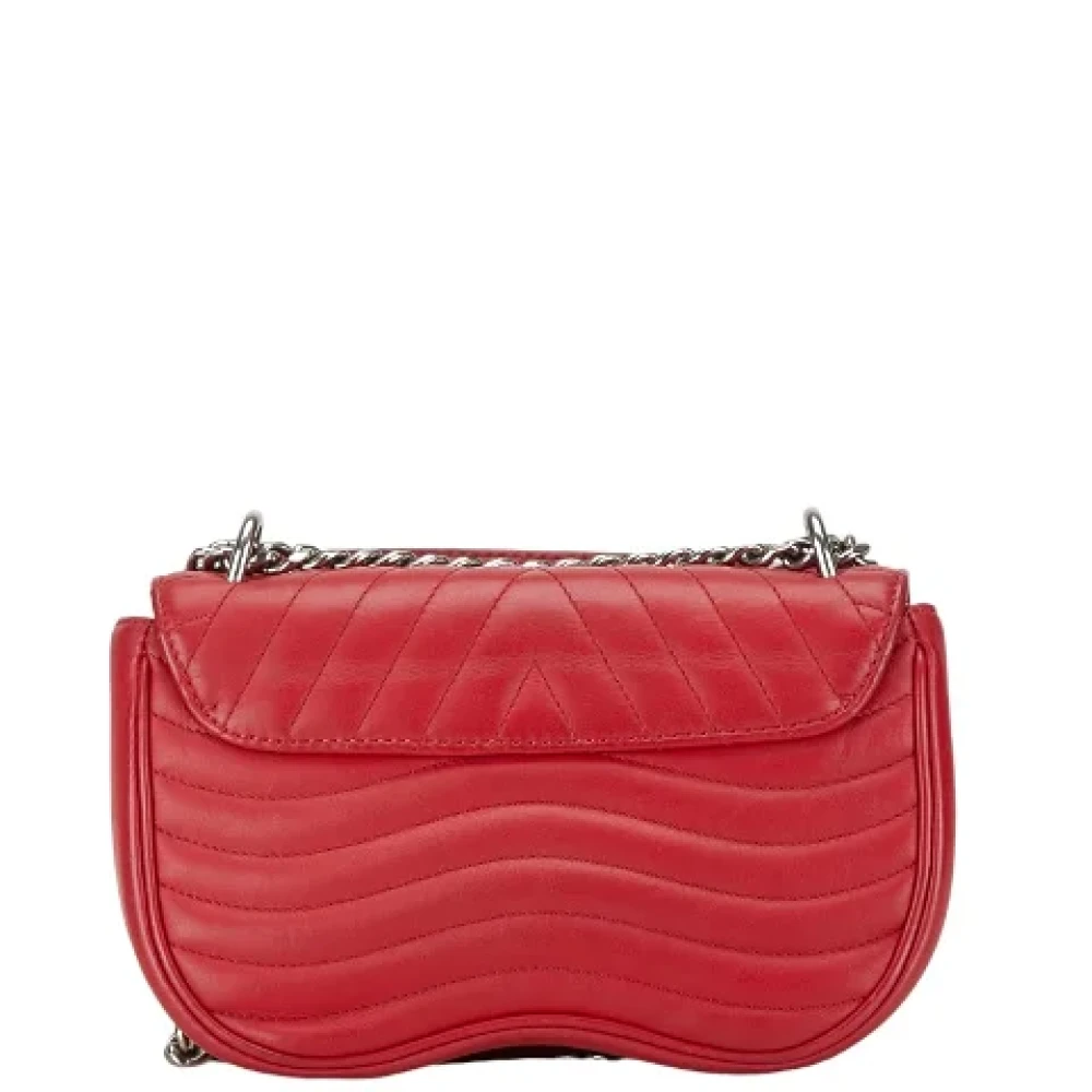 Louis Vuitton Vintage Pre-owned Leather handbags Red Dames