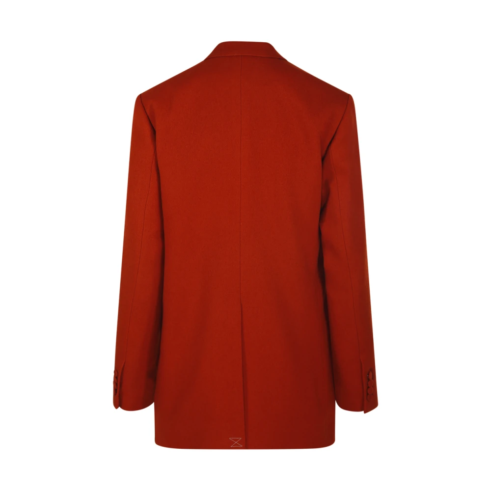 Dries Van Noten Rust Jack voor Mannen Red Dames