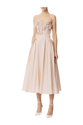 robe-gabardine-rose-brode