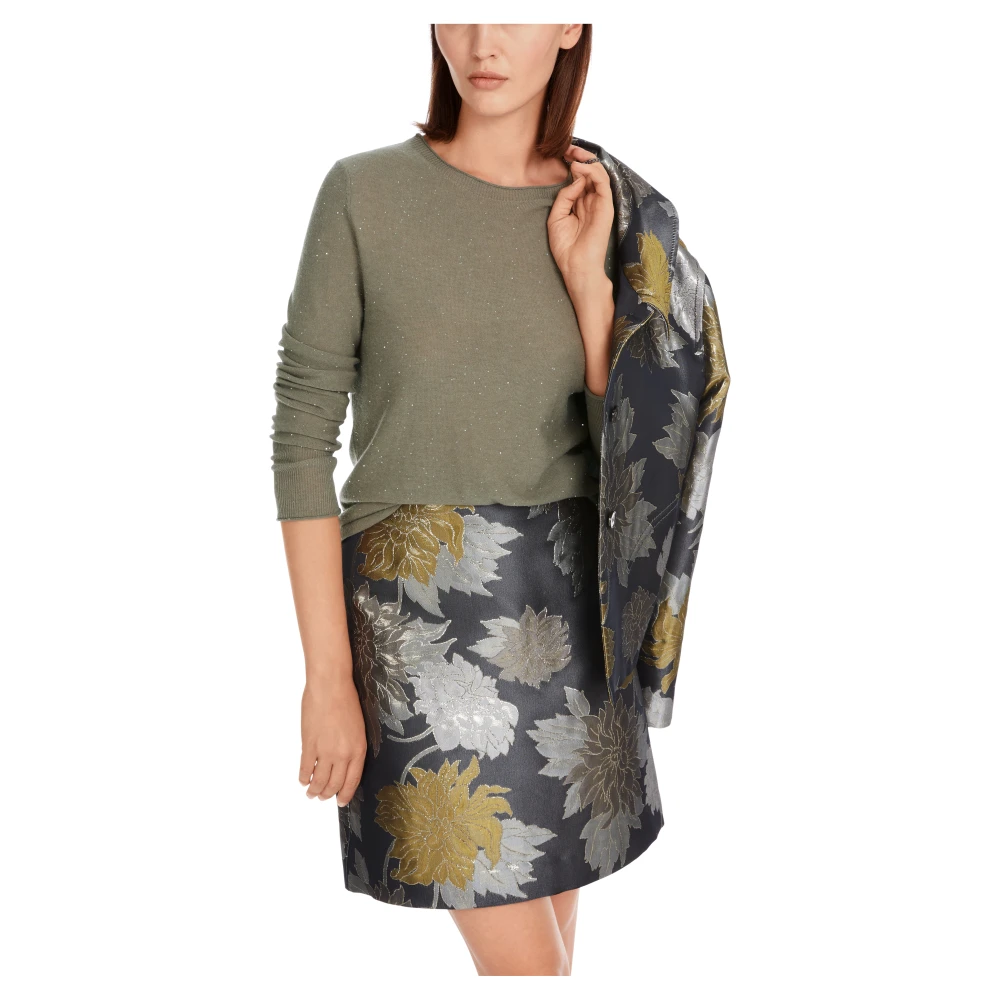 Marc Cain Paillet Wollen Trui Green Dames