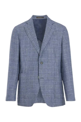 Ferry Regular Fit Glencheck Blazer