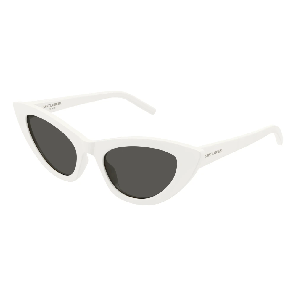 Saint Laurent Women's White/Grey Lily Sl 213 Sunglasses