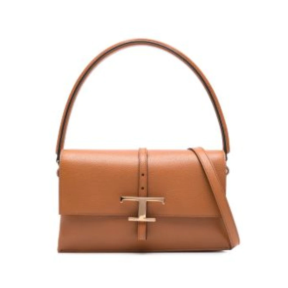 TOD'S Tijdloze Schoudertas Brown Dames