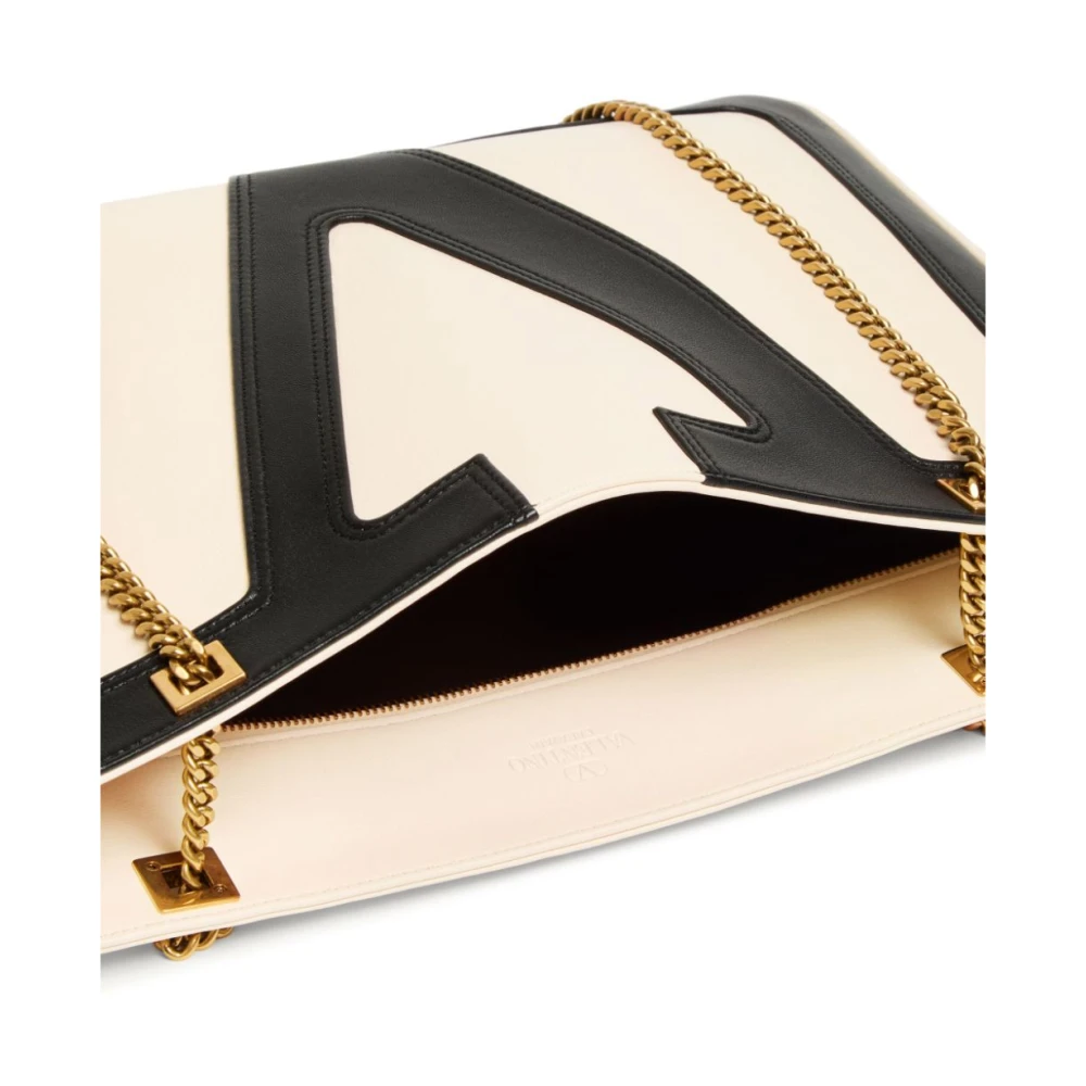 Valentino Garavani Superstar Medium Tote Tas Beige Dames