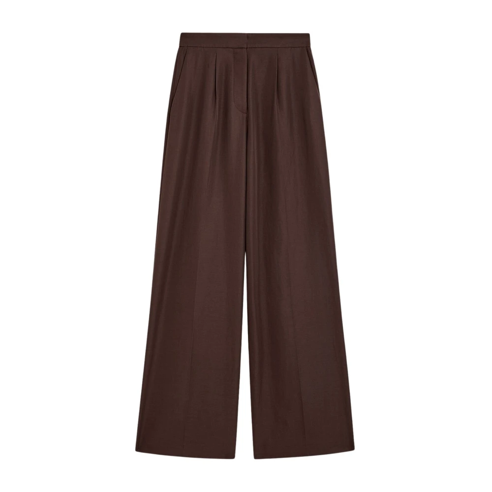 Joseph Wijde Pijp Broek Brown Dames
