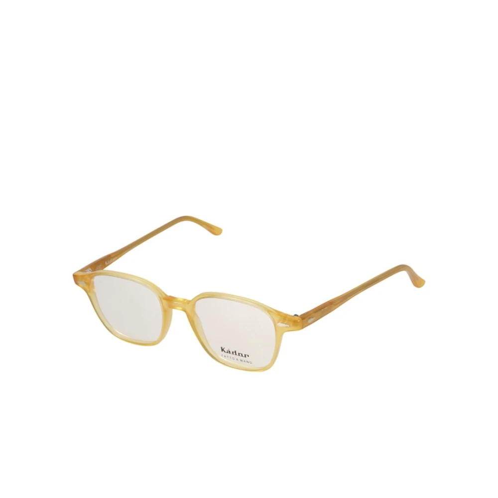 Kador Unisex Yellow Sunglasses, 49 Mm, Quadro