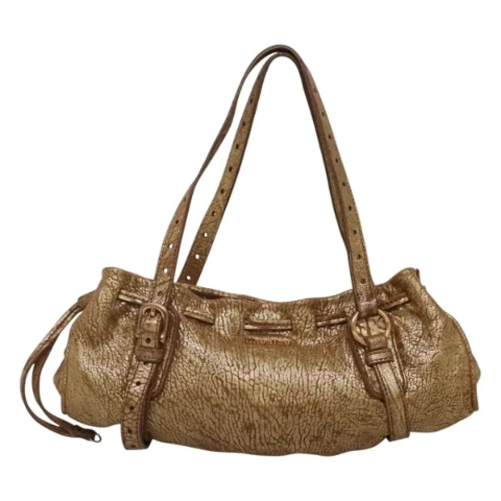 Pre-owned > Pre-owned Bags > Pre-owned Shoulder Bags - - Miu Miu Pre-owned - Modalova