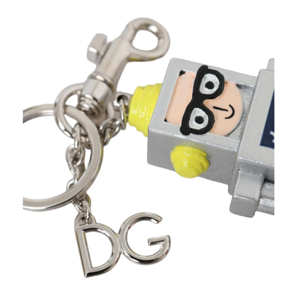 Dolce & Gabbana Astronaut Logo Sleutelhanger Multicolor Heren