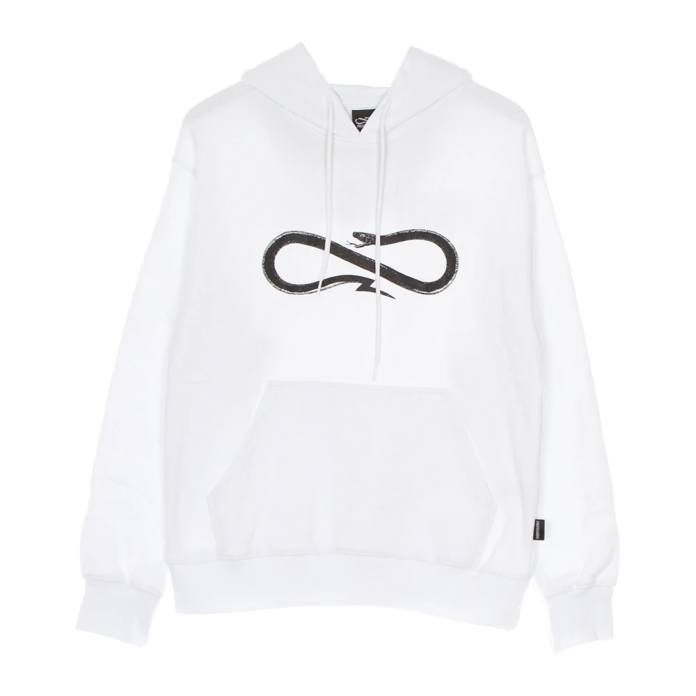 Propaganda Witte Logo Hoodie Lange Mouw White Heren