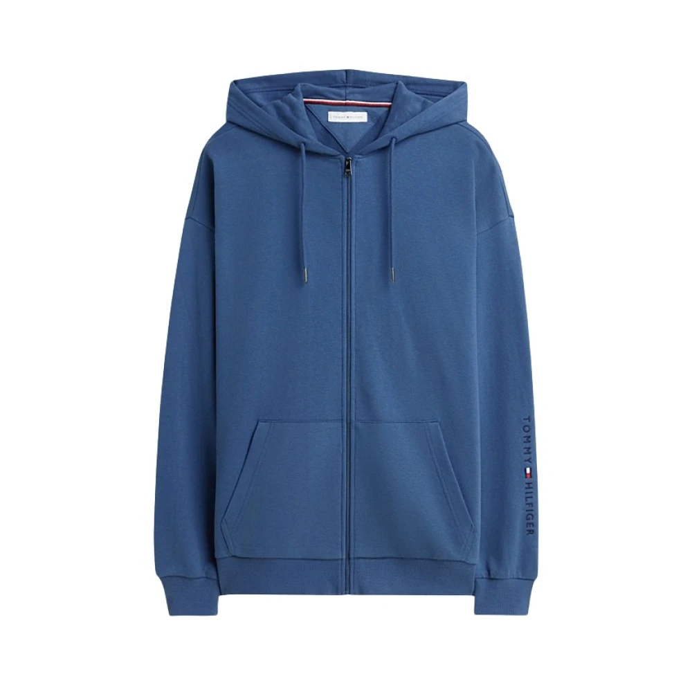 Tommy Hilfiger Men's Fz Hoodie Um0um03781 L/S Sweatshirt (pack of 1) - Image 3
