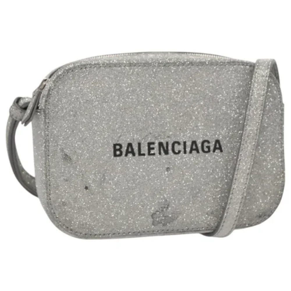 Balenciaga Vintage Pre-owned Leather balenciaga-bags Gray Dames