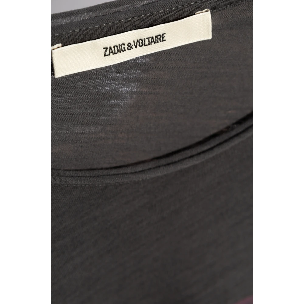 Zadig & Voltaire T-shirt Toby Gray Heren