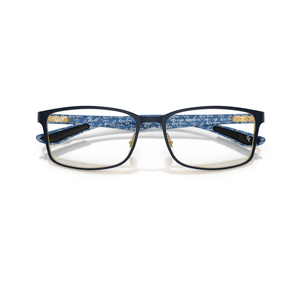 Ray-Ban Unisex Blue Rx8424 Optical Frame - Glasses - 55 Mm - Accessories