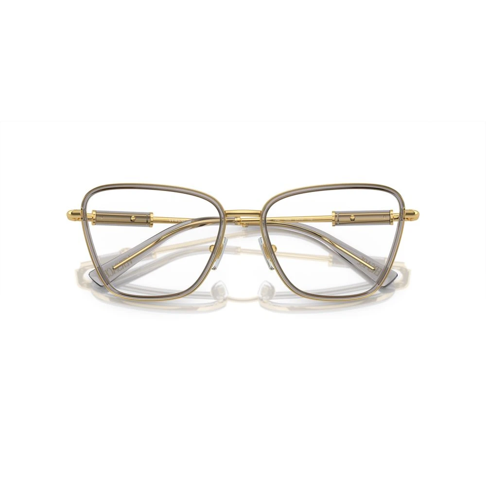 Versace Transparant Grijs Brilmontuur Gray Unisex