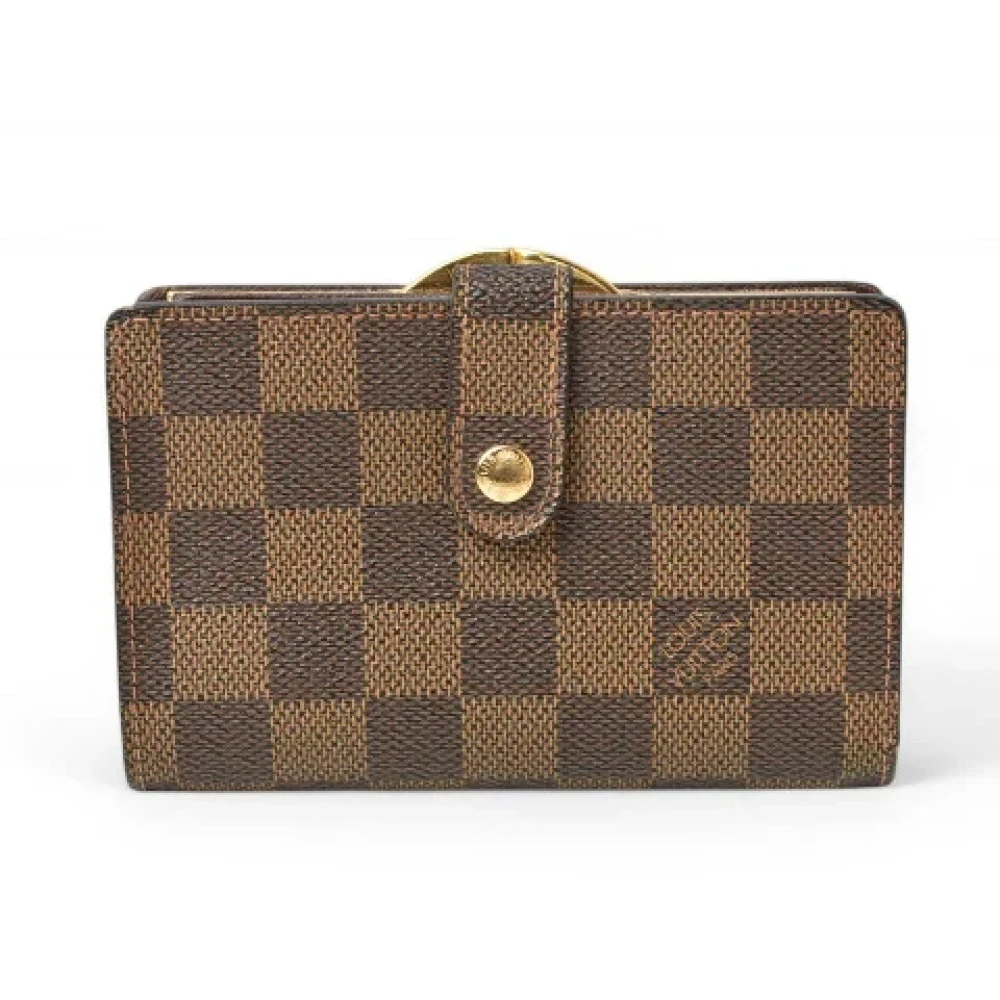 Louis Vuitton Vintage Pre-owned Canvas wallets Brown Dames