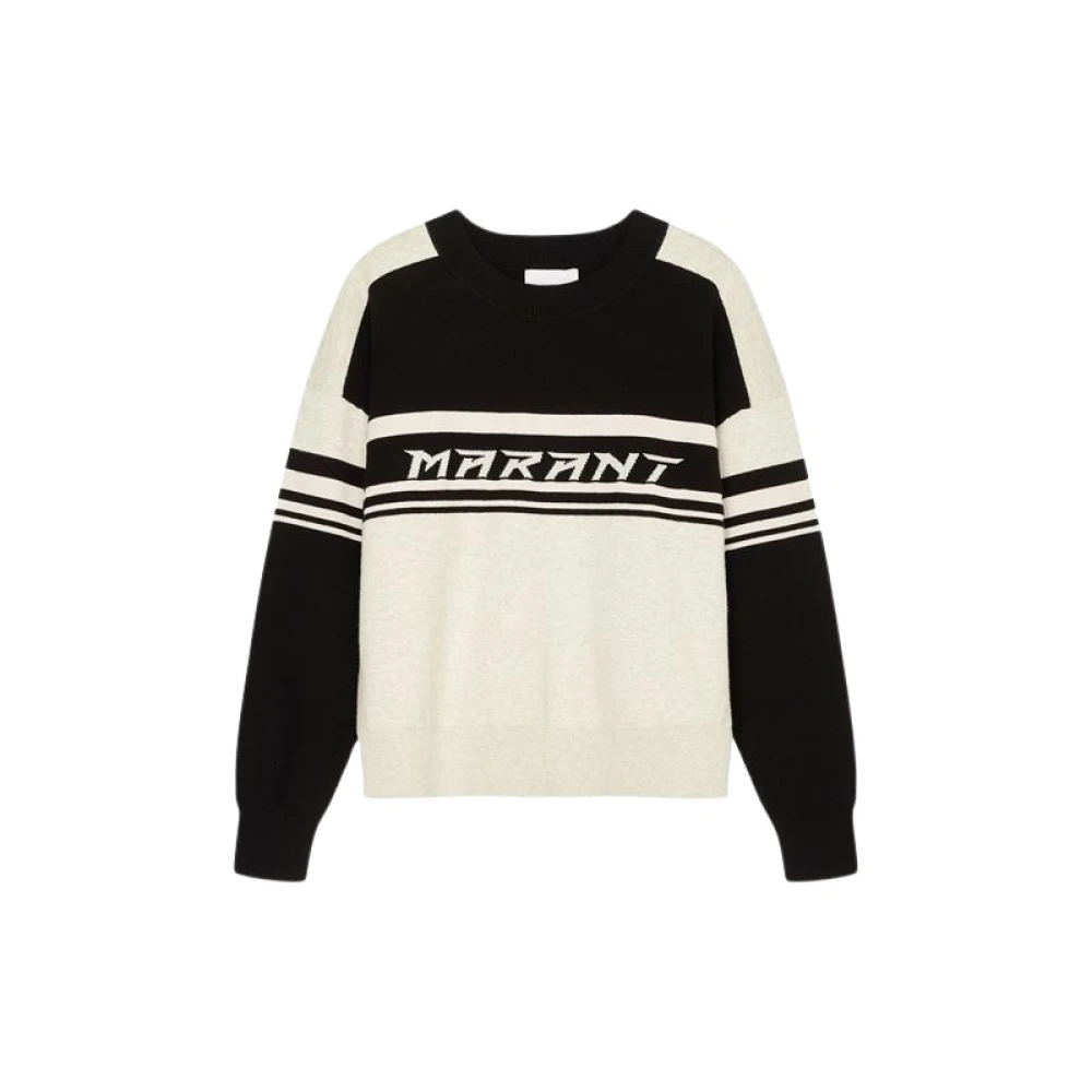 Isabel Marant Étoile Zwart Ronde-hals Gebreide trui Black Dames