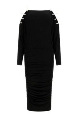 robe-maxi-noire-pour-occasions-elegantes