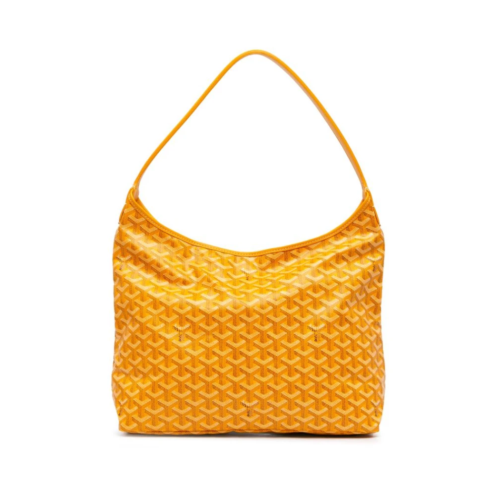 Goyard Vintage Damen Gelb Gebrauchte Vendme Schultertasche