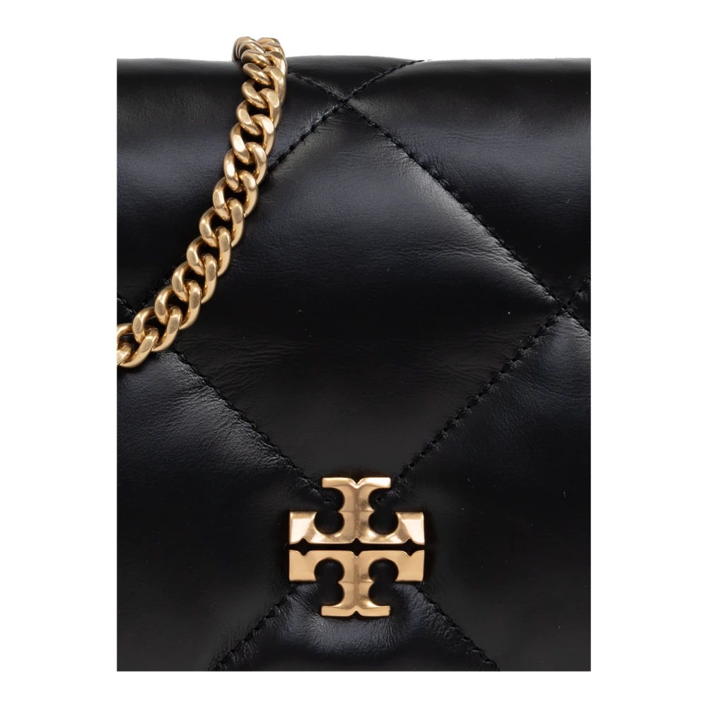 TORY BURCH Portemonnee Kira aan een ketting Black Dames