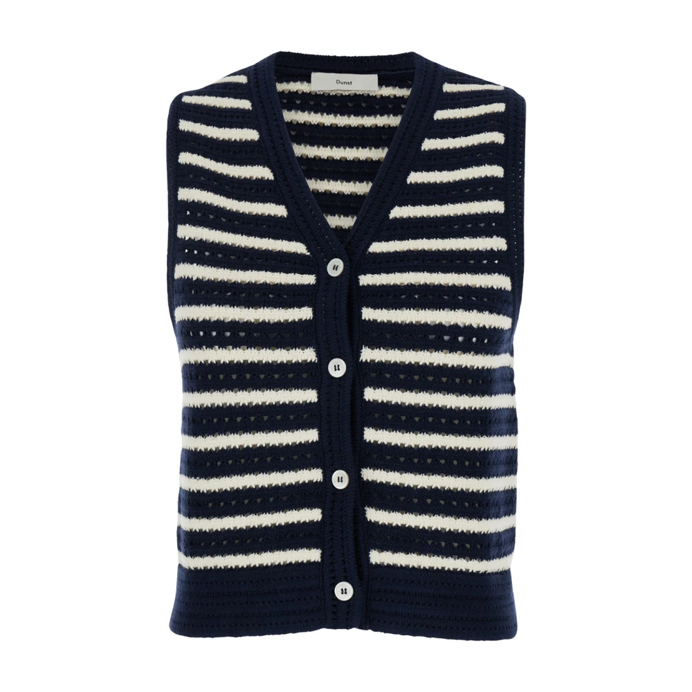 Dunst MultiColour Gehaakt Gebreid Vest Multicolor Dames