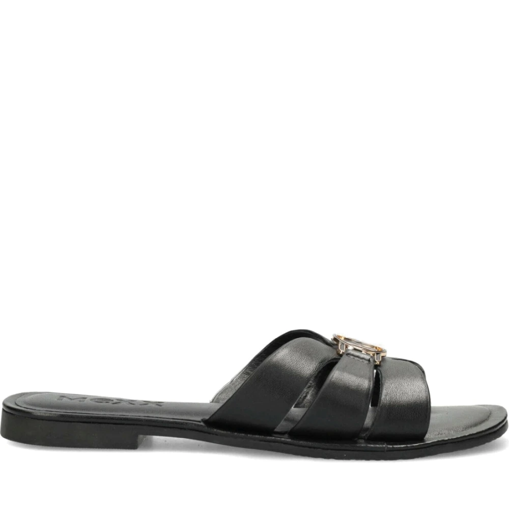 Mexx Women's Black Sliders,, Slippers Size 6 Uk