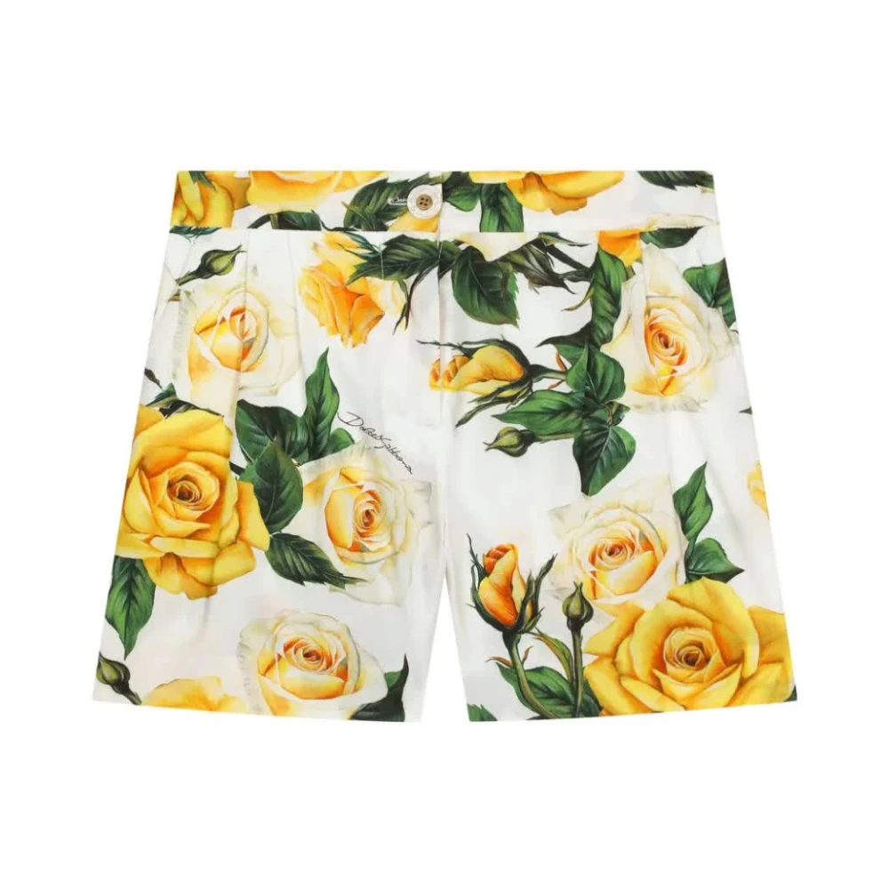 Dolce & Gabbana Rose Shorts Multicolor, Flicka