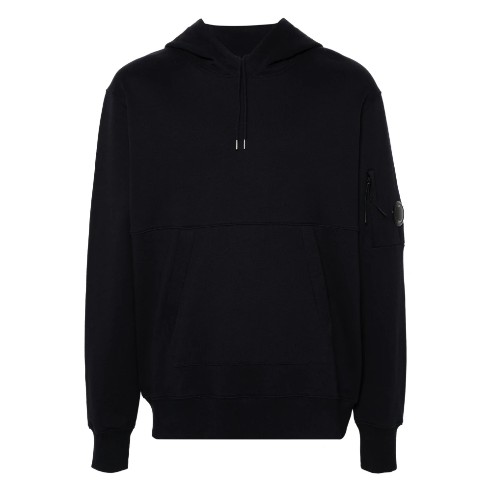 C.P. Company Blauwe Trui met Capuchon Carry Over Blue Heren