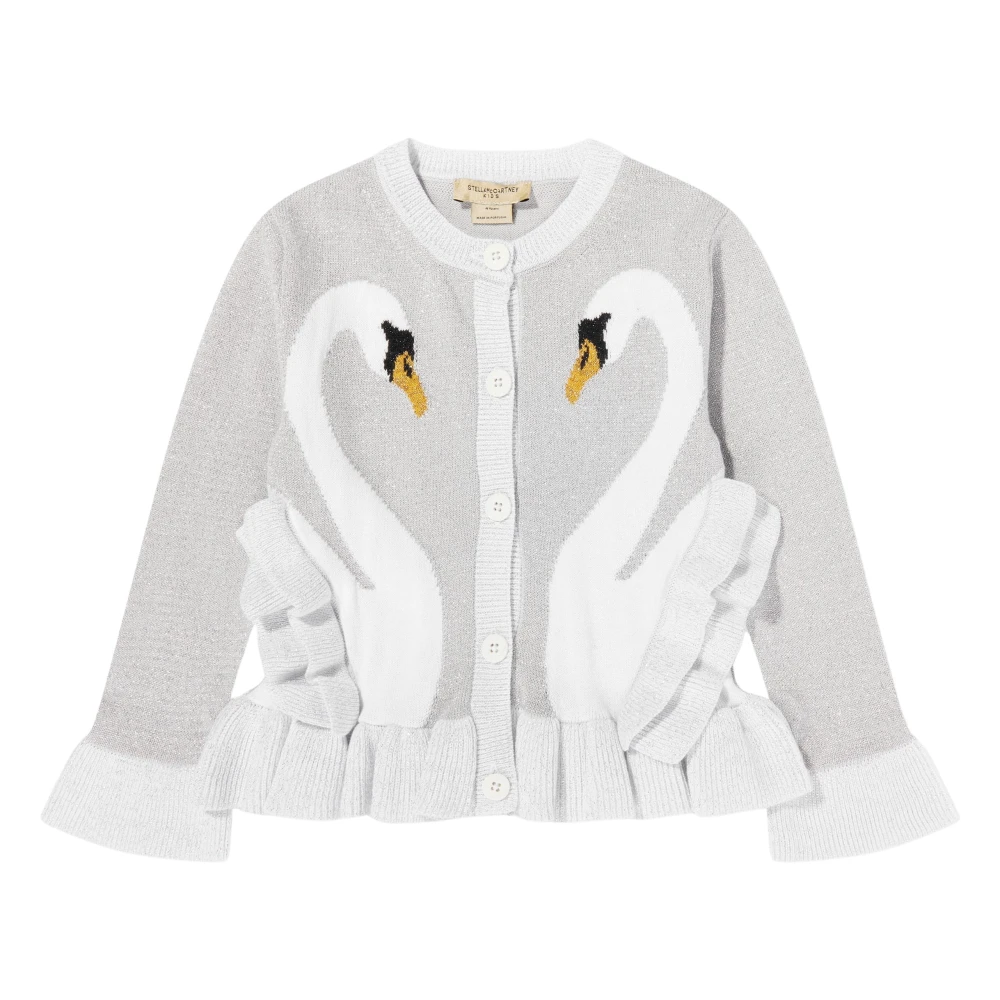 Stella Mccartney Women's Gray Swan Cardigan