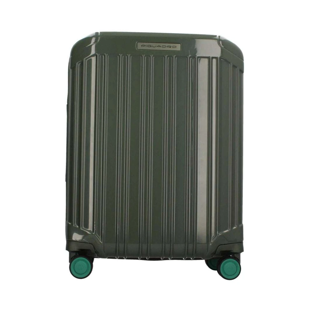 Piquadro Stijlvolle Reistrolley Tas Green Unisex