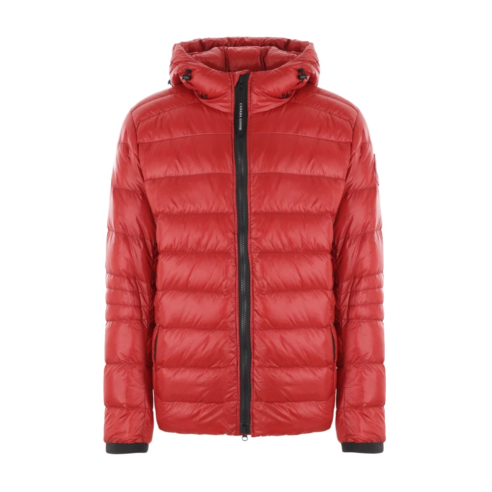 Canada Goose Rode Nylon Arctic Disc Patch Jas Red Heren