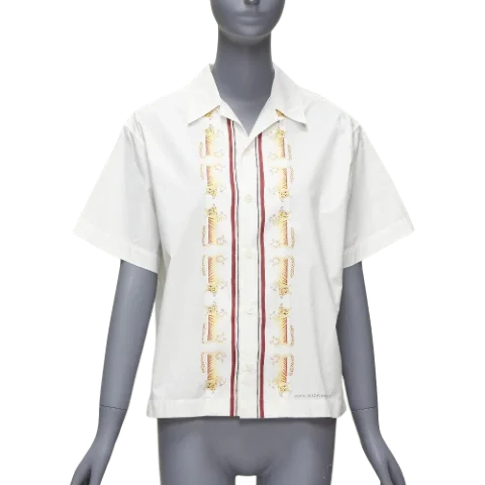 Marni Pre-owned Cotton tops White Dames