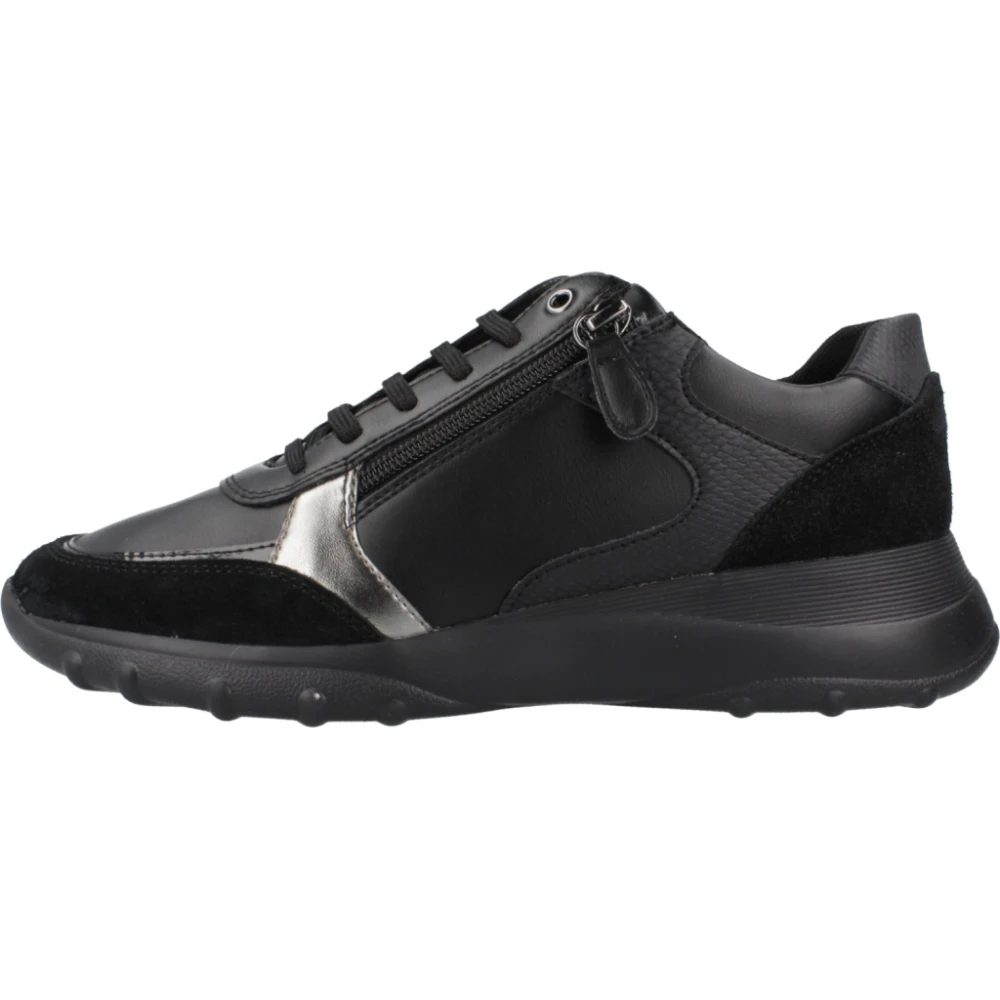 Geox , Sneakers, Female, Black, 5 Uk, Casual Trainers For Women