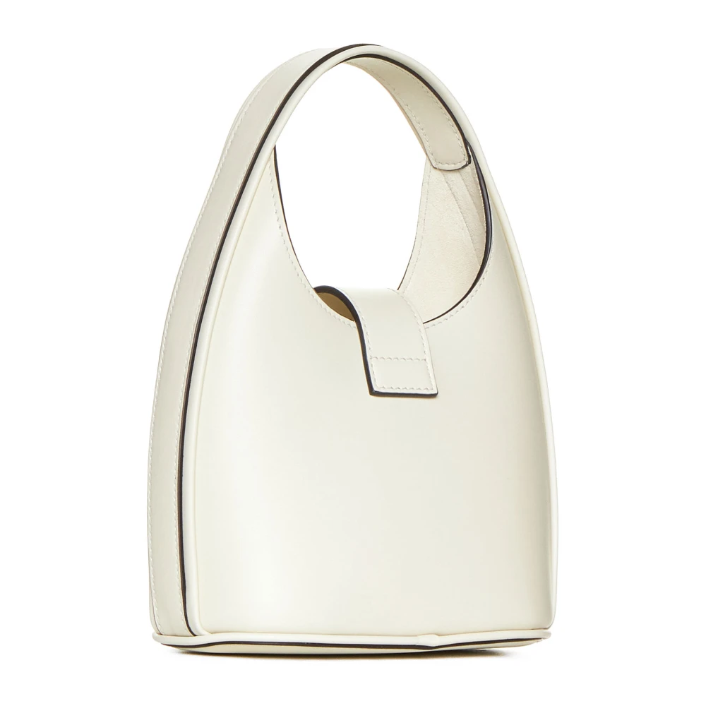 Salvatore Ferragamo Stijlvolle Hobo Mini Tassen White Dames