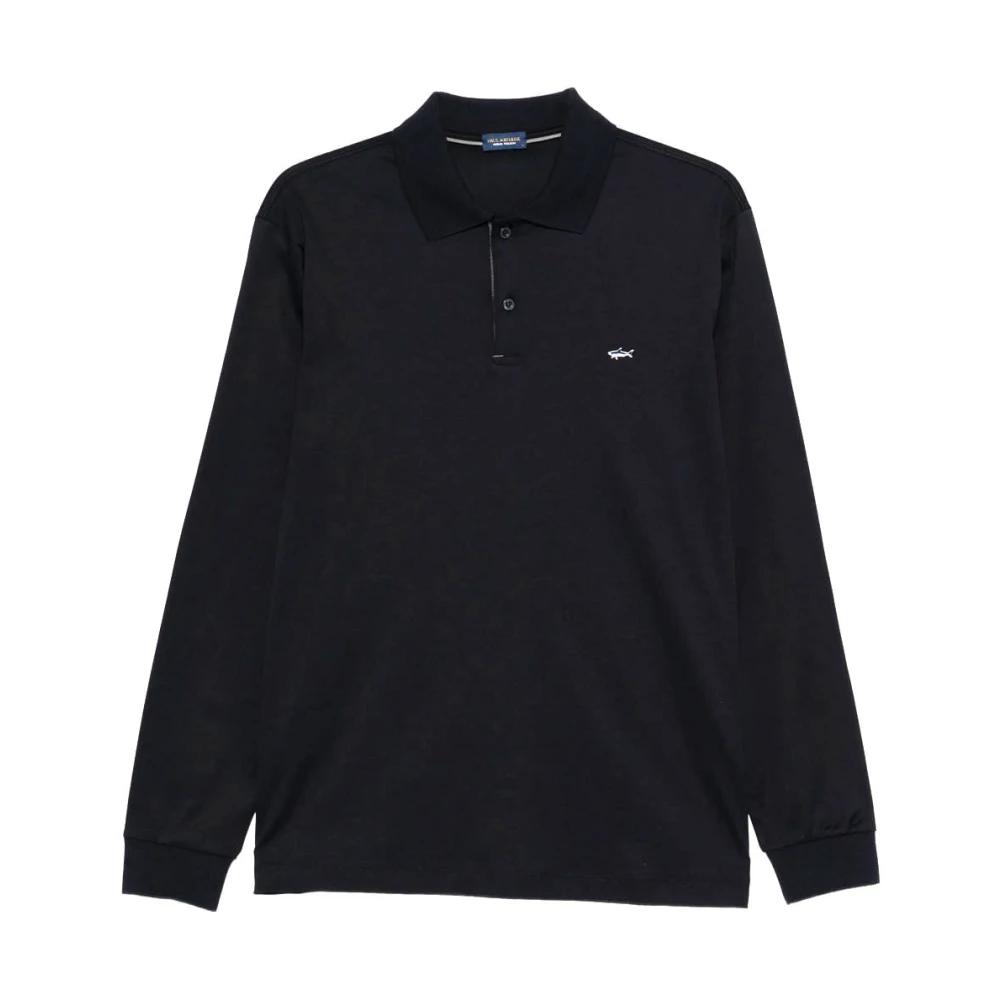 Paul & Shark Men's Blue Cotton Polo Shirt For - Polo Shirts - L - Tops